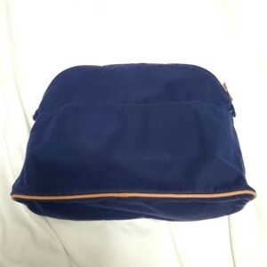 HERMES GM Bolide Zippy Canvas pouch bag